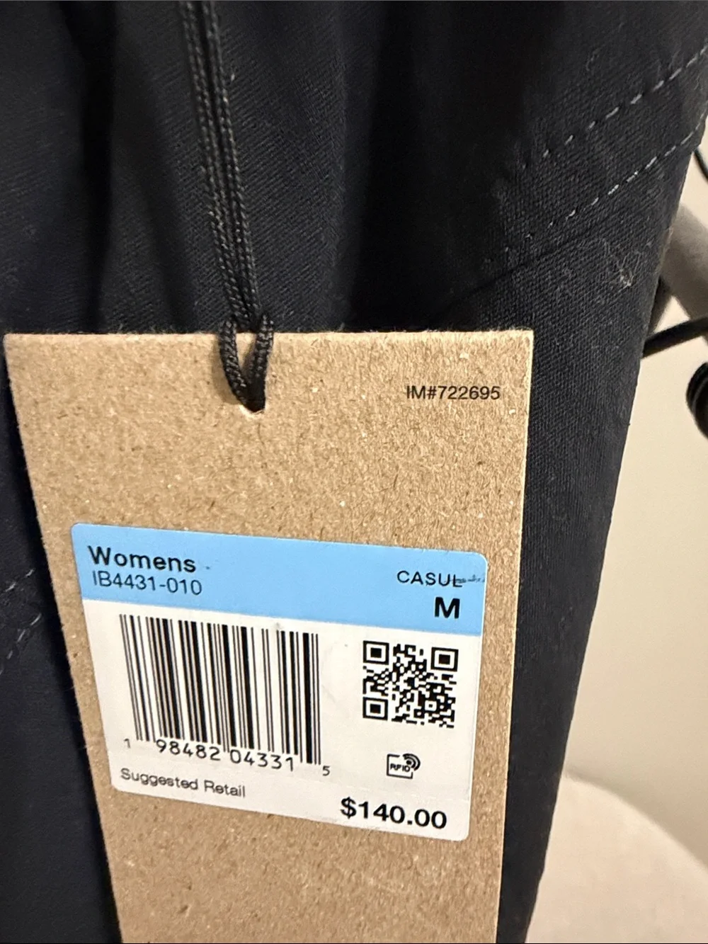 Nike Black Maxi Utility Skirt with Webbing Belt and D-Ring